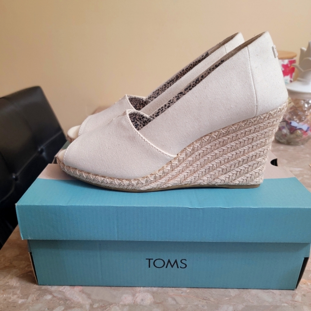 Toms Michelle Wedge Pump